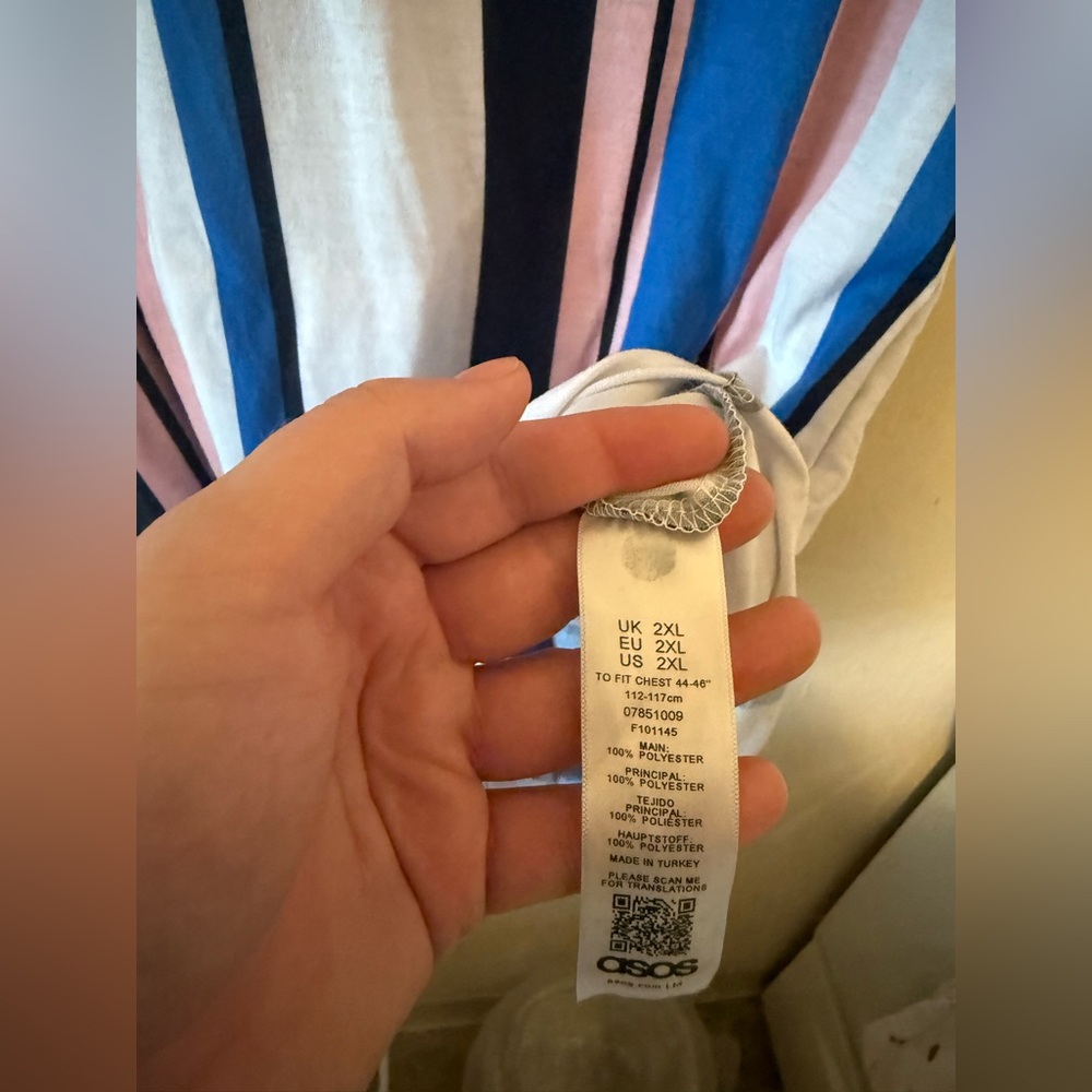 ASOS Multicolor Striped Shirt 👕 - Picture 3 of 4